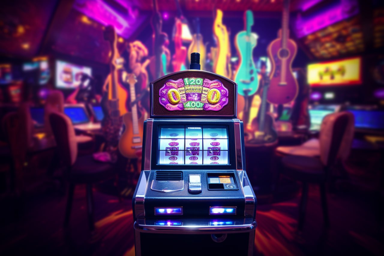 1971 casino স্লটস গেমের রঙিন স্ক্রিন এবং স্পিনিং রিল দৃশ্য